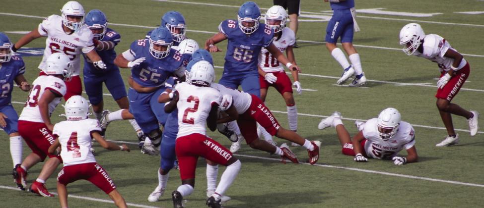 JV Rockets surrender season opener to Childress