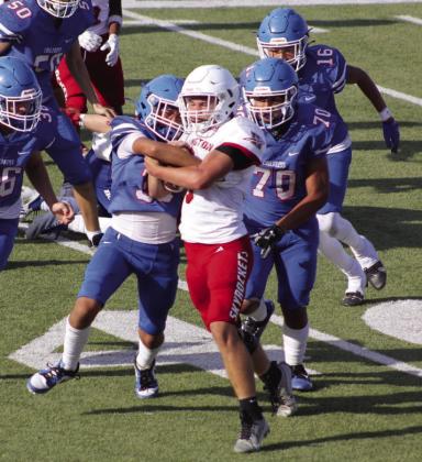 JV Rockets surrender season opener to Childress