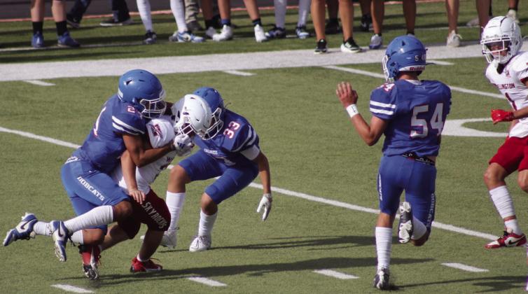 JV Rockets surrender season opener to Childress