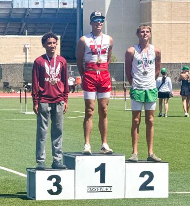 Wellington’s Major Brown punches his ticket to state, taking a firstplace finish in triple jump at the UIL 2A Region I Track and Field Championships Friday, May 1-Saturday, May 2 at West Texas A&amp;amp;M University. WELLINGTON HIGH SCHOOL