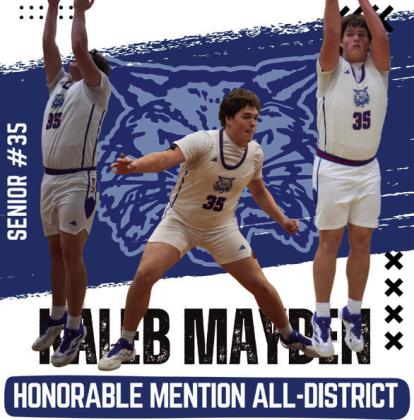 Kaleb Mayden, Senior, All-District Honorable Mention