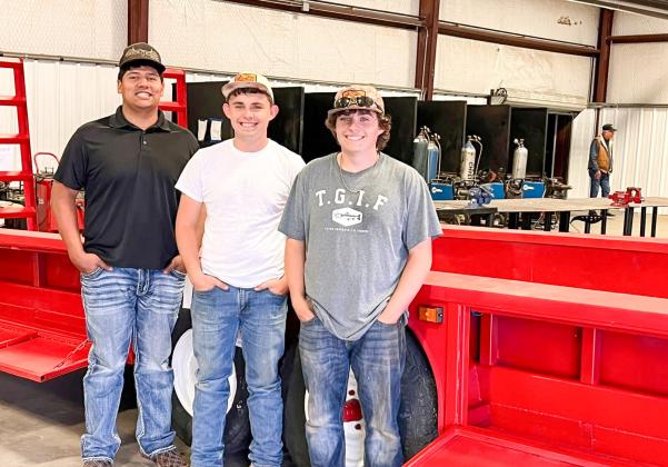 Woodworking and welding students show off their projects at the recent Memphis Independent School District (ISD) Career Expo Wednesday, May 20 at the Memphis ISD Career and Training Center. MEMPHIS ISD