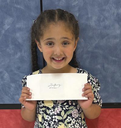 Wellington students accept lunch with parents cards