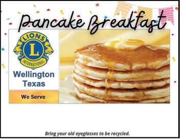 Wellington Lions pancake breakfast fundraiser set for Saturday
