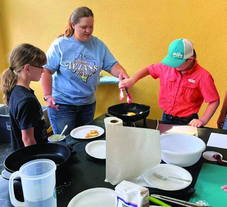 Collingsworth 4-H hosts summer cooking camp