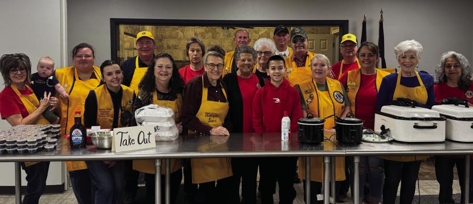 Salinas assembles with Wellington Lions at pancake breakfast fundraiser