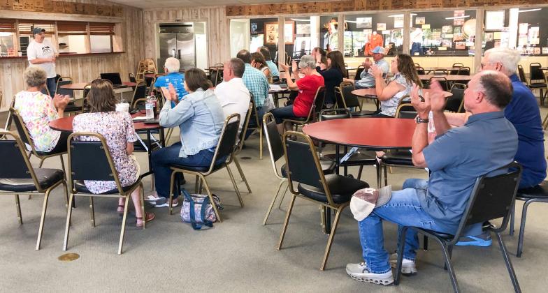 Collingsworth County Museum directors visit Perryton