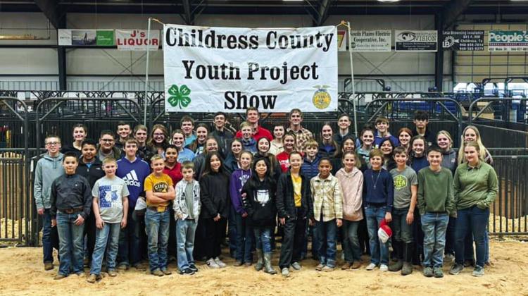 Childress County Youth Project Show welcomes over 50 exhibitors, 100 projects