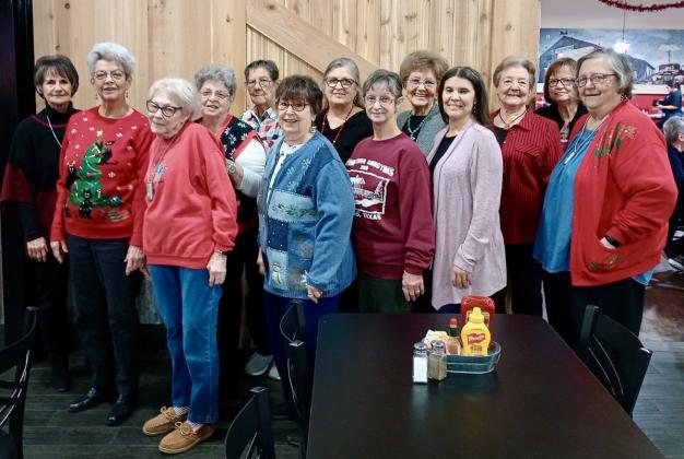 Modern Home Club meets Thursday, Dec. 21 for the annual Christmas luncheon at Top Notch Texas BBQ. Courtesy Photo