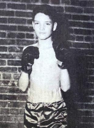 Boxer Gary Phillips, 85 lbs., Four-Year Letterman Winner, Shamrock District Golden Glove