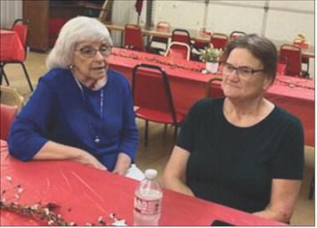 Zenith Swift Warrick Hickey and Tina Howard, both of Wellington, meet up at the recent Dodson Ex-Students Reunion on Saturday, May 24.