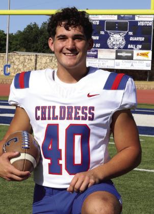 Colton Teichelman, Junior, First Team Defensive End, First Team Punter