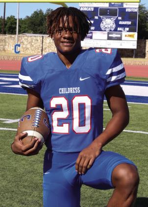 Lucian Davis, Sophomore, First Team Running Back