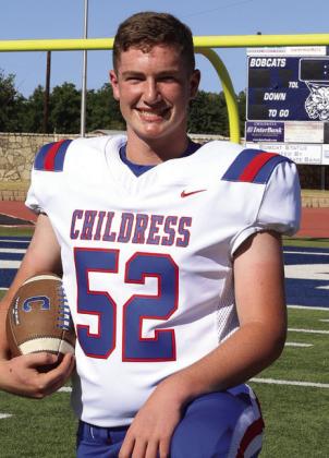 Cutter Bruce, Junior, Second Team Offensive Lineman