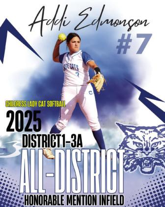 Addi Edmonson, Junior, Honorable Mention, Infielder