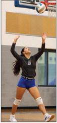 The Childress Lady Cats sting the Tulia Lady Hornets in a 3-0 shutout Saturday, Sept. 23 in Childress. The Lady Cats took Tulia down in sets of 25-19, 25-16 and 25-11. Photos by Childress High School Yearbook Staff