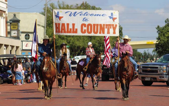 The 89th Annual Hall County Picnic Parade, featuring Parade Marshal Edgar Bailey, will take the streets of downtown Memphis at 11 a.m. Saturday, Sept. 21. The Red River Sun/Elizabeth Tanner