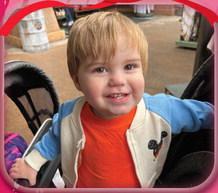 Levi Reed Faulks, 1, is the son of Carson and D’Lyn Faulks, of Wellington, and grandchildren of Michael and D’Nae Souder, of Wellington and Kelly and Daphne Faulks, of Hollis, Okla.