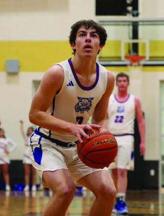 The Childress Bobcats clawed past the Coahoma Bulldogs during a Class 3A Division II clash Friday, Feb. 21 in Haskell, picking up a 53-45 Area Champion win, thanks to Raine Walsh, who went up for 19 points, and Caleb Moore, who added 14 points. In the regional semifinal round, the Bobcats fell to Wichita Falls City View in a 59-45 final Tuesday, Feb. 25 in Vernon, closing out their season with an overall record of 19-15. Childress High School Yearbook Staff