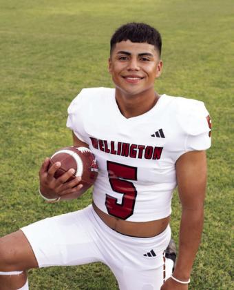 Wellington’s Miguel Rincon, a 5-10, 185-pound senior lineman, was recently named to the Texas Sports Writers Association’s Class 2A All-State Football Third Team. HZW Media