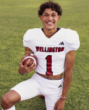 Wellington’s Brenden Garcia, a 6-3, 165-pound senior wide receiver, was recently named to the Texas Sports Writers Association’s Class 2A All-State Football Team Honorable Mentions.