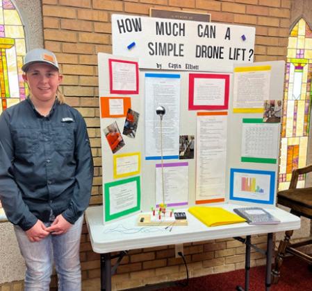 Childress Classical Conversations Challenge class hosts Science Fair
