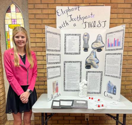 Childress Classical Conversations Challenge class hosts Science Fair