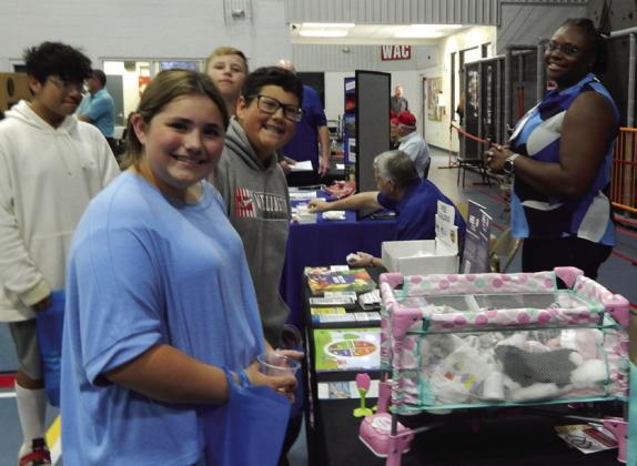 Wellington students partake in Community Health Fair