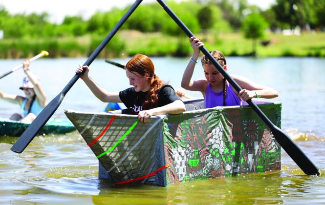Childress High School Boat Races