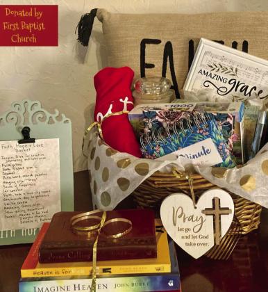 Theme gift basket giveaway enhances Kilgore fundraiser