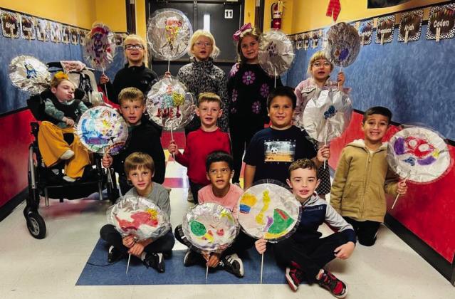 Chandi Taylor’s first-grade class.