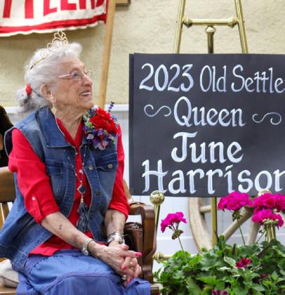 In April, June Harrison was crowned the 2023 Old Settlers Queen. The Red River Sun/Elizabeth Tanner
