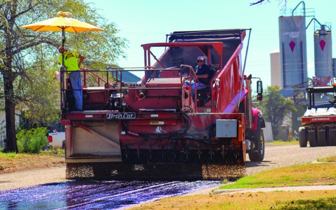 City of Childress paves over 10 new streets in 2024 Paving Project