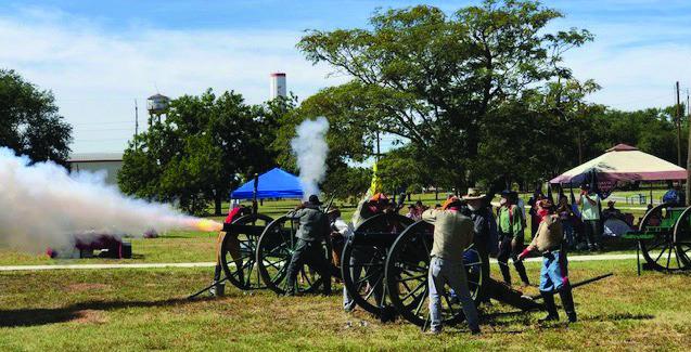 Sons of Confederate Veterans Charles Goodnight, Frontier Reg. Camp 2280, hosts the October 2021 Living History Weekend at Powell Park near Highway 83 in Wellington. The life-like displays come alive again for the 2022 event Friday and Saturday, Oct. 7 and 8. The Red River Sun/Bev Odom