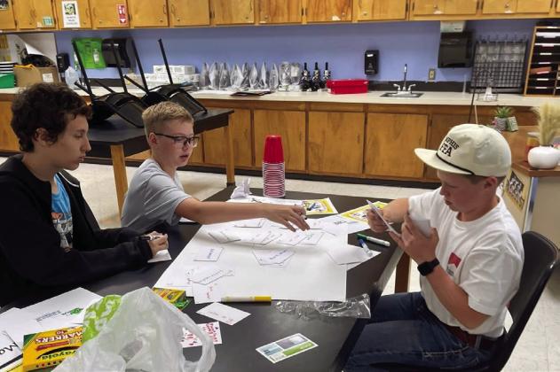 Memphis Middle School Gifted and Talented (GT) students design and create games, themed #YouMatter and #GeniusMatters, for the upcoming Memphis Independent School District (ISD) Family Game Night at 6 p.m. Friday, May 2 at Bertie Fannie. Memphis ISD