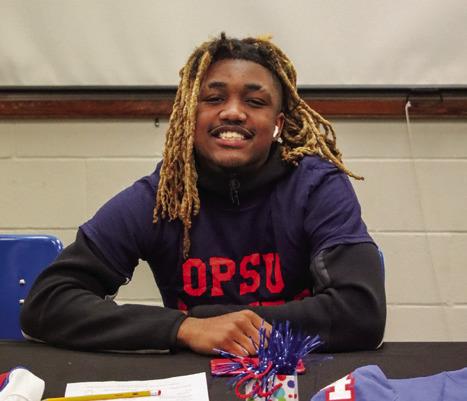 Childress’ Kobe Sims signs with OPSU