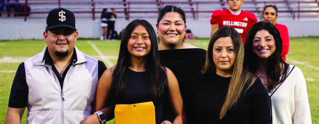 Leslie Orozco is the daughter of Ramon and Rebecca Rodriguez. She has been a member of the Lady Rocket cross country team for four years.