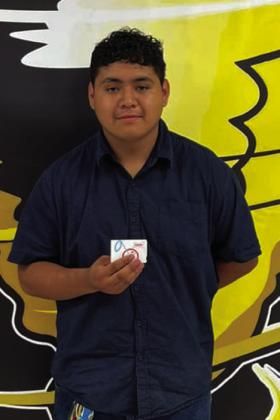 Memphis High School student Israel Rivera is “Caught Being Kind.”