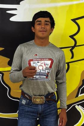 Memphis High School student Gabriel Zuniga is rewarded for his remarkable character with a Sonic gift card.