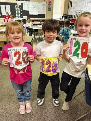 Childress students celebrate 120 days of school