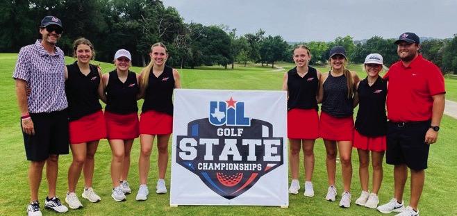 Lady Rockets take state golf trek
