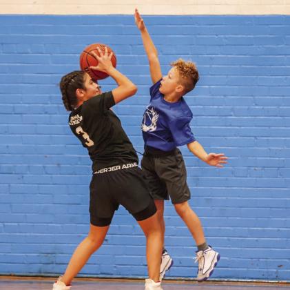 Childress Youth Recreational League takes the court Saturday, Nov. 11. Photos by Elizabeth Gamboa