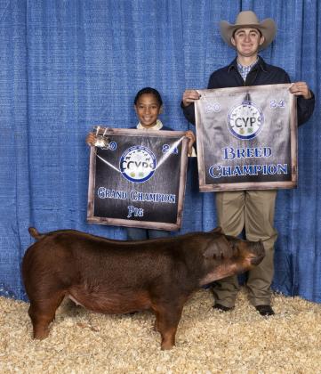 2024 Childress County Youth Project Show Grand, Reserve Grand Champions