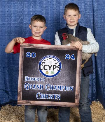 2024 Childress County Youth Project Show Grand, Reserve Grand Champions