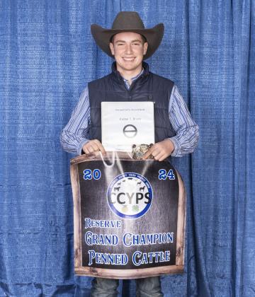 2024 Childress County Youth Project Show Grand, Reserve Grand Champions