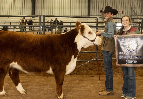 2024 Childress County Youth Project Show Grand, Reserve Grand Champions