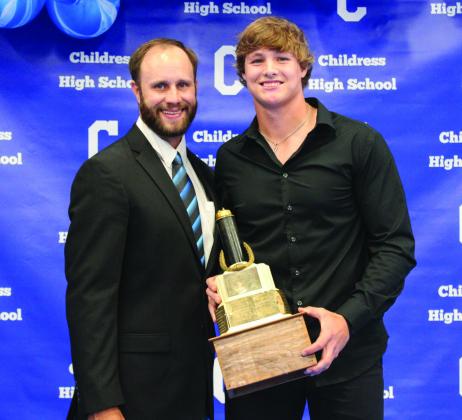 Childress athletes receive MVP awards
