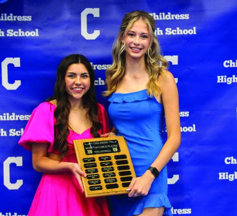 Childress athletes receive MVP awards