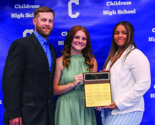 Childress athletes receive MVP awards