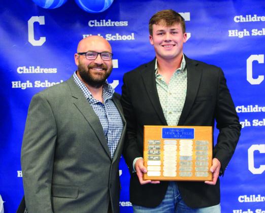 Childress athletes receive MVP awards